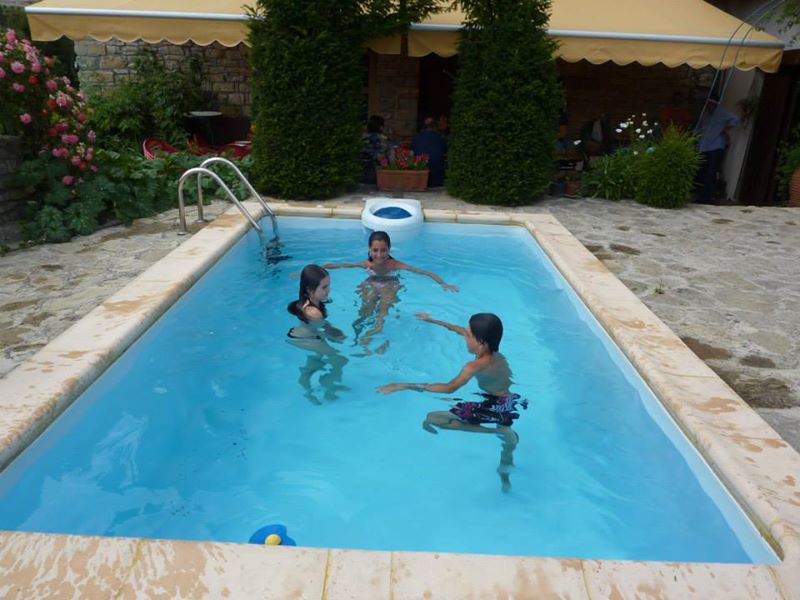 casa rural El Molino piscina